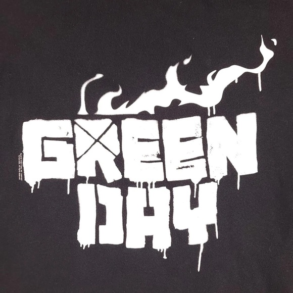Green Day Hoodie Black Large 21st Century Breakdown Full Zip Rare - Picture 3 of 6